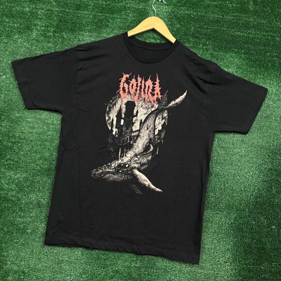 Gojira From Mars to Sirius Poster Thrash Metal Band T-Shirt Size Large - Picture 3 of 4